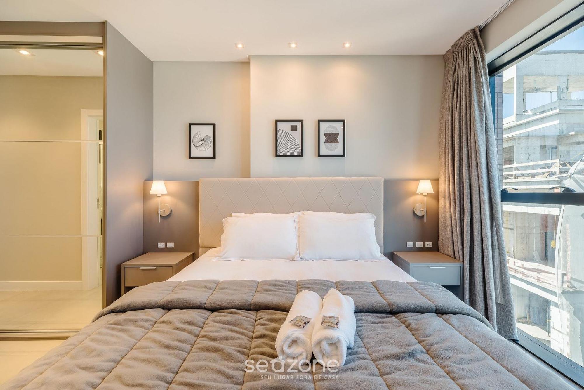 Apartamento Mhf Ii - Apts Variados Em Predio Com Vista O Mar Em *